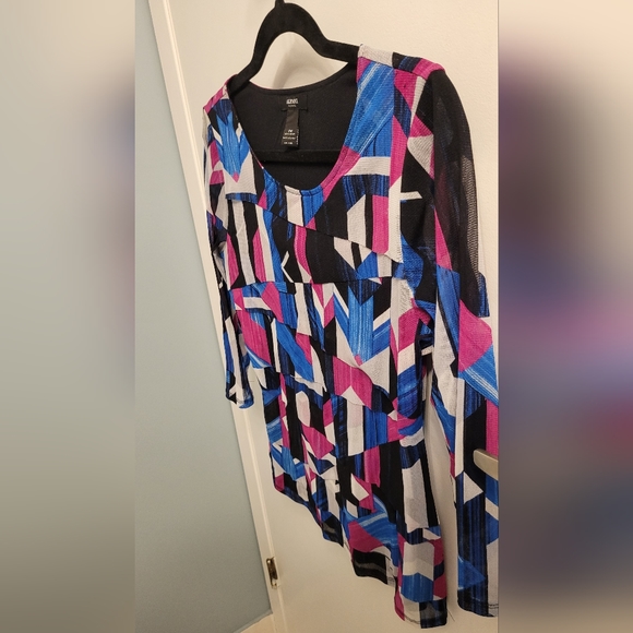 Alfani patterned blouse, size M - Picture 4 of 5